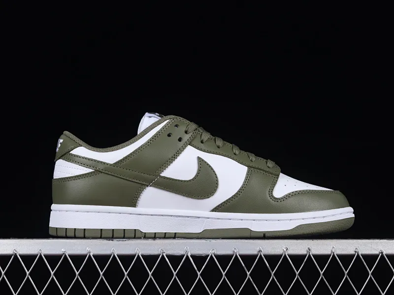 All categories Nk SB Dunk series Nk SB Dunk Low low-top sneakers M version pure original Nk Dunk Low olive green SB smashed backboard fashion casual sneakers DD1503-120